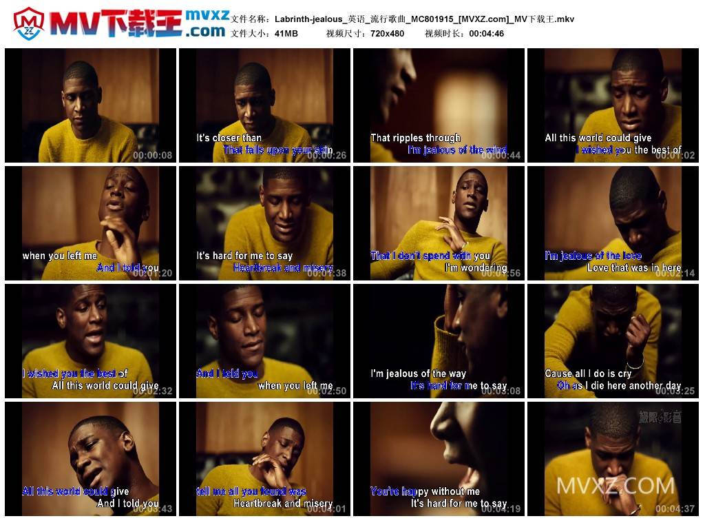 Labrinth-jealous_英语_流行歌曲_MC801915